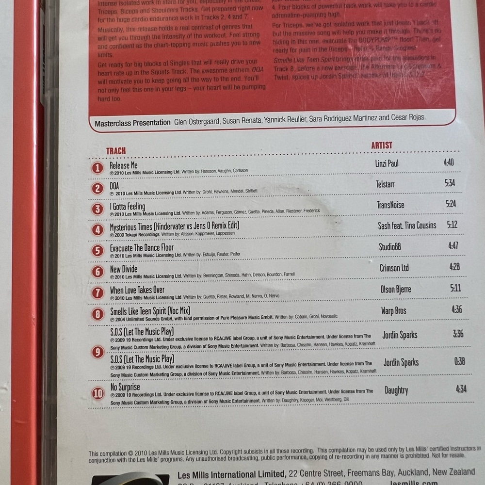 Bundle of 4 Les Mills Body Pump DVDs - Picture 3 of 4